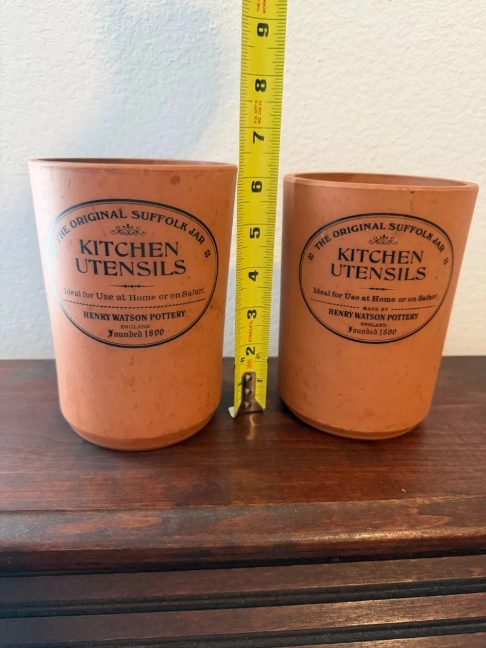 Henry Watson Pottery Kitchen Utensils